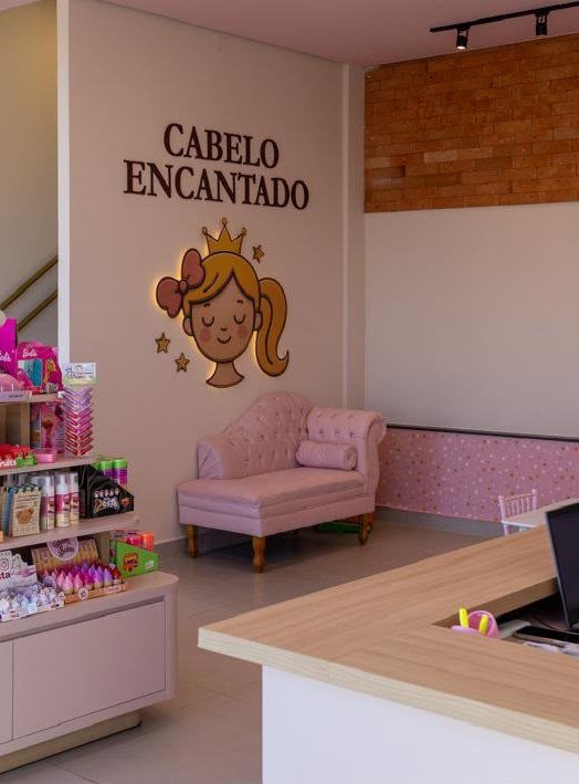 Recepção do Cabelo Encantado